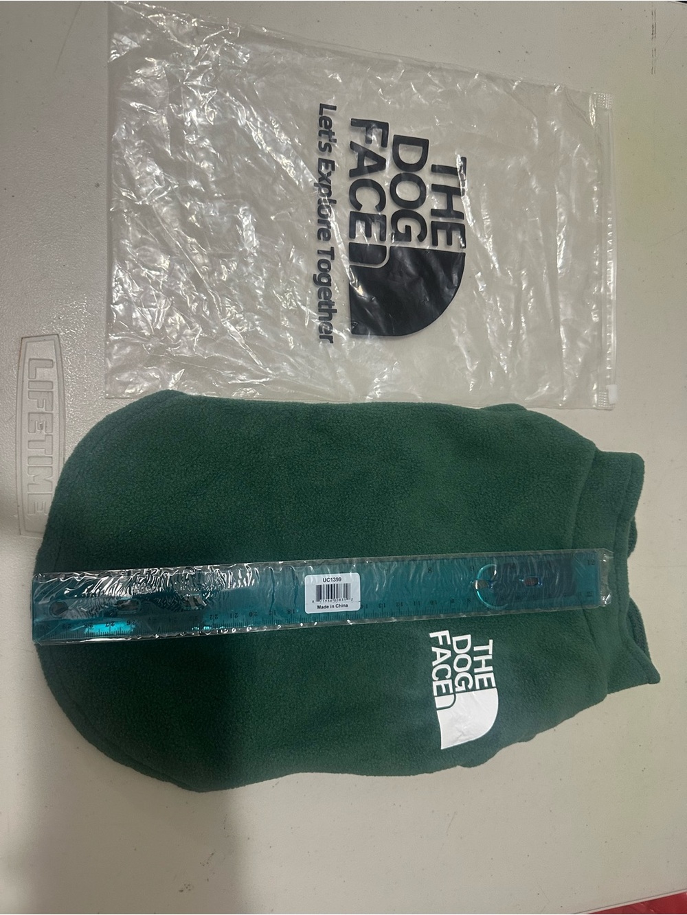 Forest Green Fleece Pet Jacket